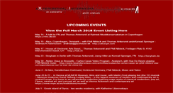 Desktop Screenshot of experimentalintermedia.org